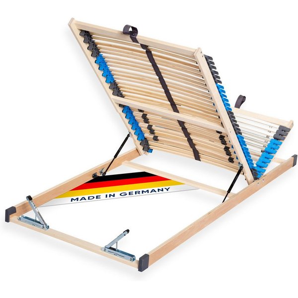 Lattenrost Pure Eco, CUBEsleep, Kopfteil verstellbar, Fußteil verstellbar, mit Bettkasten-Funktion, fertig montiert, 10 Jahre Garantie