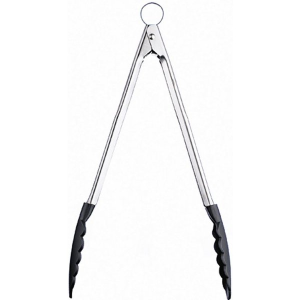 Cuisipro Kochzange, hitzebeständige Antihaft-Enden aus Nylon, Verschlussfunktion, 40,6 cm