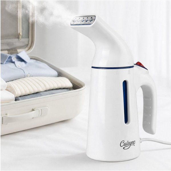 CUISYNC Dampfglätter Steamer für Kleidung, Handdampfgerät, kompakter Dampfglätter, kompakt, 700 W, Starker Dampf, vertikal & horizontal – für Zuhause & Reisen