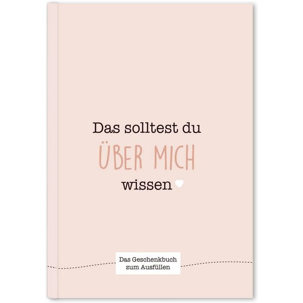 CUPCAKES & KISSES Notizbuch Ausfüllbuch: Das solltest du über mich wissen