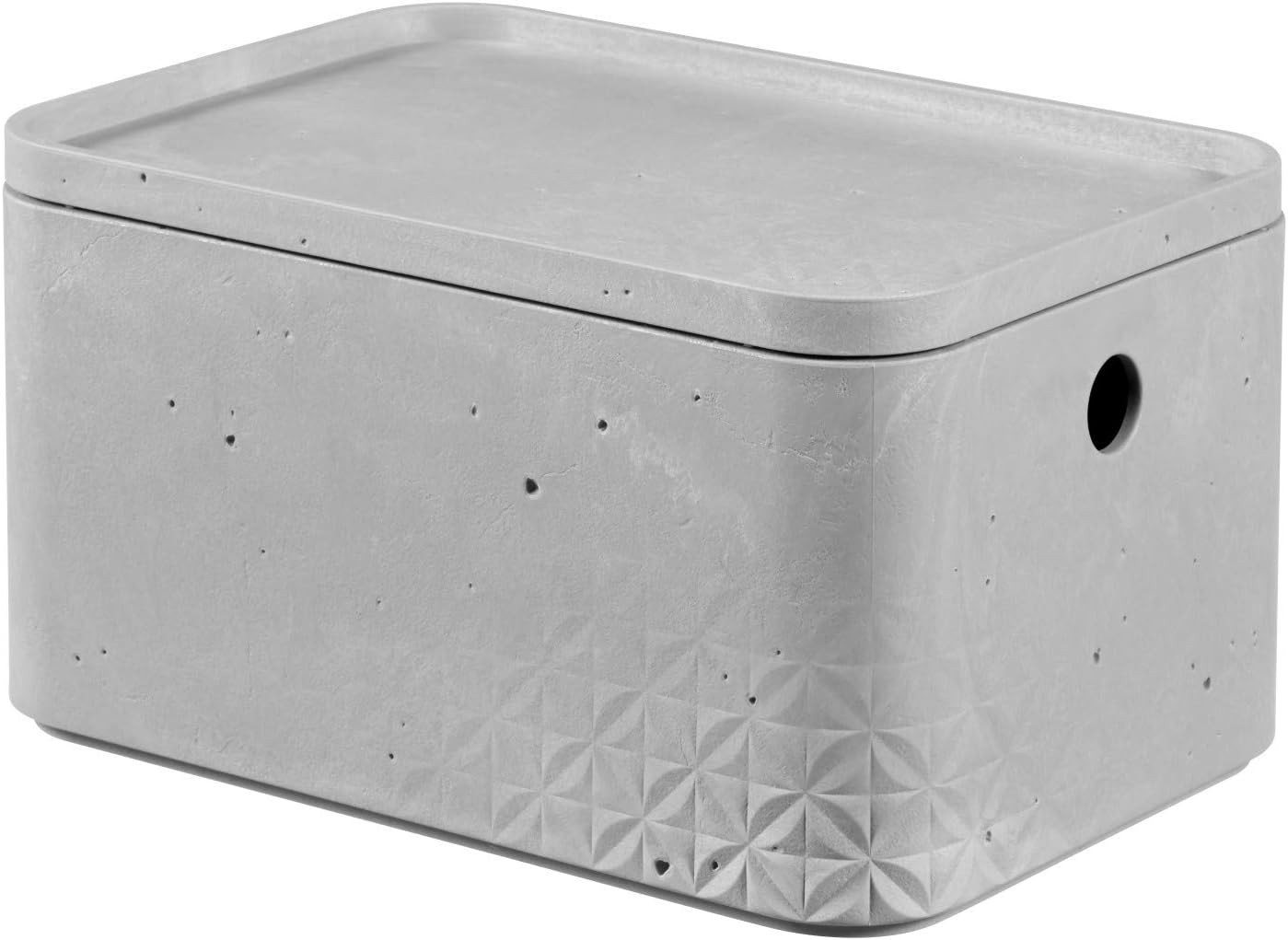 Curver Aufbewahrungsbox 3er Set 4 Liter Stapelbox Kunststoff Aufbewahrungskiste Regalbox, Ordnungssystem Haushaltsbox Schrankbox Kleinteilebox – Bild 3 von 5