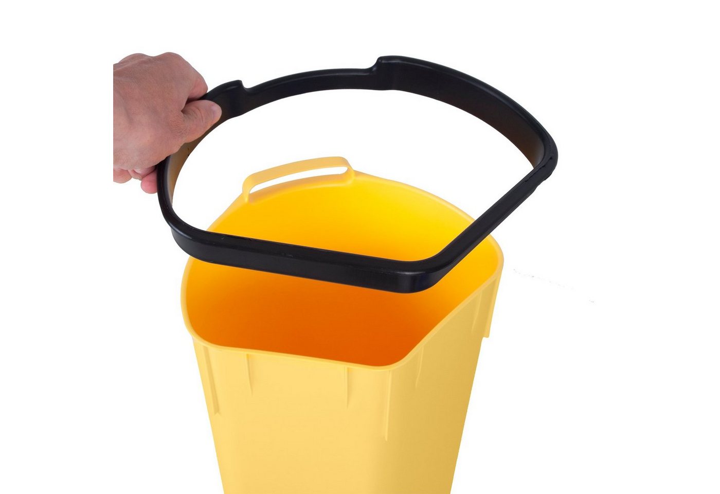 Curver Mülleimer 254540, Abfalleimer 40L Treteimer Müllsortierung – Bild 5 von 5
