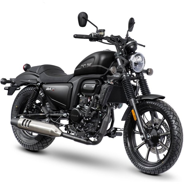 Cyclone Motorrad RA125 Plus, 125, E5+, Cruiser, 124 ccm, 99 km/h, Euro 5+, 11 kW, 15 PS, ABS, 125er Chopper, digitales Cockpit
