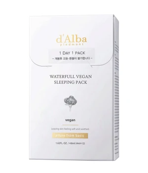 d'Alba Waterfull Vegan Sleeping Pack Nachtcreme · 48 ml