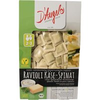 D`Angelo Bio-Ravioli mit Käse-Spinat-Füllung, 250 g