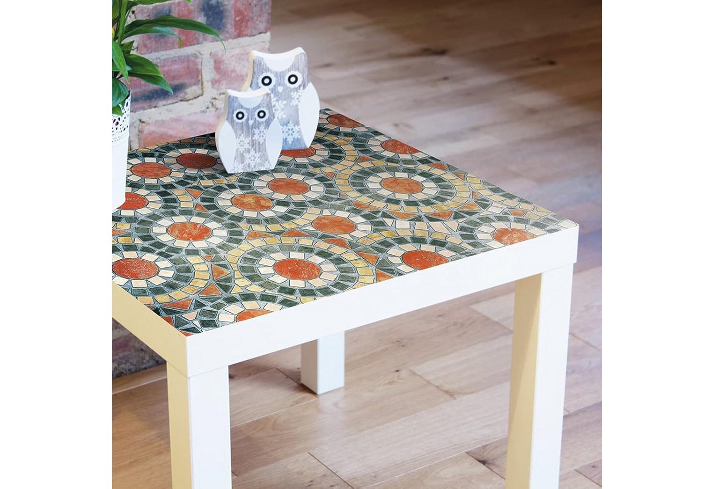 d-c-fix Möbelfolie Dekofolie selbstklebend Steinoptik Mosaik Klebefolie Möbel Deko, Mediterrane Designfolie - Zuschneidbar & rückstandslos entfernbar – Bild 3 von 4