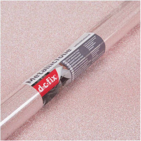d-c-fix Möbelfolie Glitzerfolie selbstklebend zum Basteln Klebefolie Deko Möbel, (Glitter Bastelfolie), Hochwertige Glitterfolie - individuell zuschneidbar