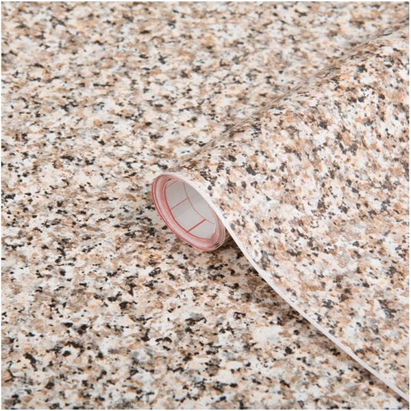 d-c-fix Möbelfolie Steinoptik Porrinho beige Klebefolie Möbel Küche Dekofolie Granit, (15m-Rolle), Designfolie - zuschneidbar, abwaschbar & rückstandslos entfer