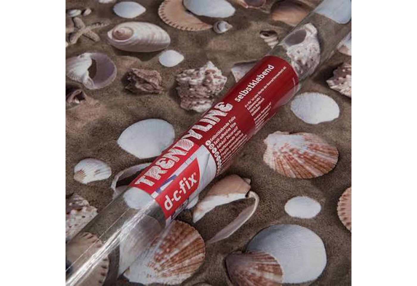 d-c-fix Möbelfolie Venus - selbstklebende Dekofolie Strandmotiv Klebefolie Möbel Küche, Designfolie 150 x 45cm - zuschneidbar und rückstandslos entfernbar – Bild 4 von 5
