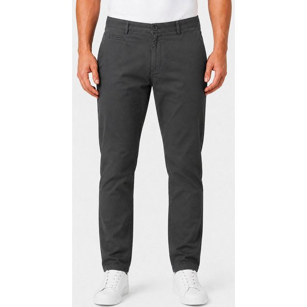 D'MARO Chinohose Herren, Chino Hosen Herren mit Stretch, Modern Fit Hose abgesteppte Kante