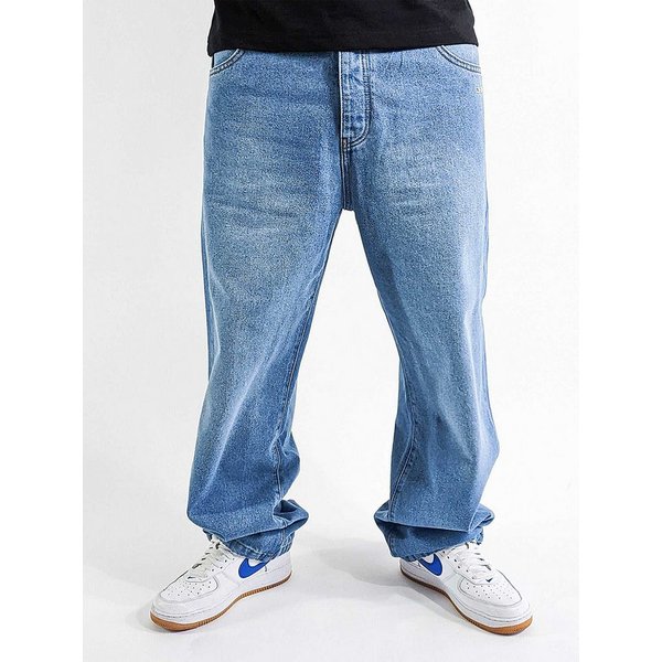 DADA Supreme Regular-fit-Jeans Premium Denim Passform Baggy mit Komfort für Herren (1-tlg) Baumwolle Einfarbig windabweisend Reißverschluss Casual-Style