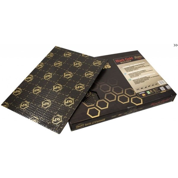 STP Dämmplatte STP BLACK GOLD - 750x500x2,3mm, Selbstklebende Alubutyl Matten