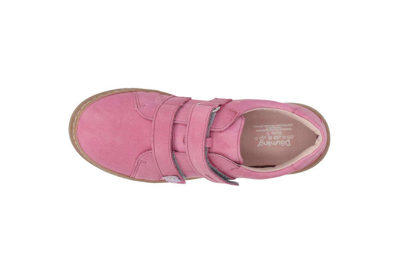 Däumling Däumling Kinder Kleinkinder Mathes Halbschuh Leder Sneaker – Bild 4 von 5