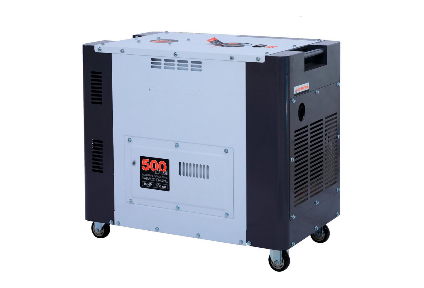 Daewoo Power Products Stromerzeuger Diesel Notstromaggregat DDAE10500DSE-3G, 11,03 in kW – Bild 3 von 5