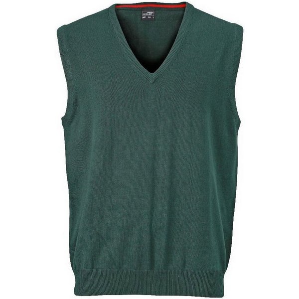 Daiber Pullunder JN 657 Herren V-Neck Pullunder Leichte Strickqualität