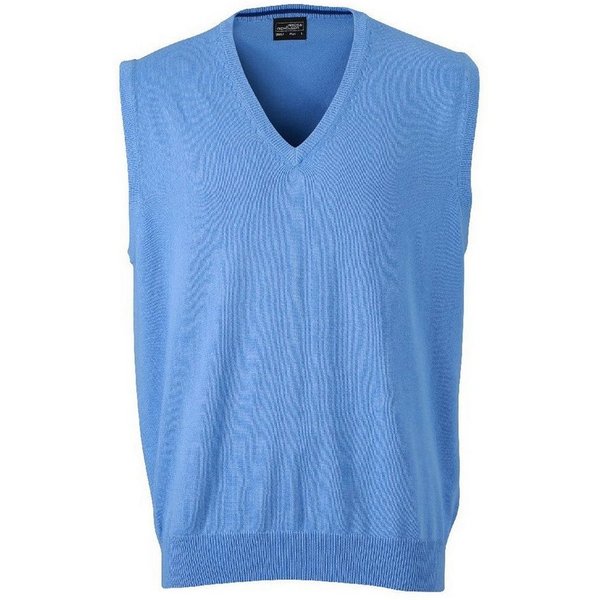 Daiber Pullunder JN 657 Herren V-Neck Pullunder Leichte Strickqualität