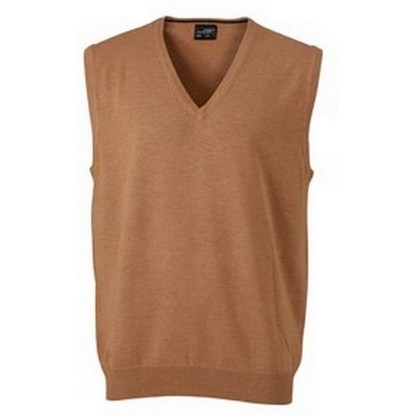 Daiber Pullunder JN 657 Herren V-Neck Pullunder Leichte Strickqualität
