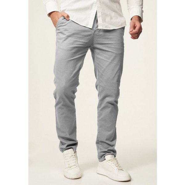 DAILY COTTON Chinohose DCPROVO Herren Chino Hose Elastische Jeans Stoffhose Slim-Fit Casual Business
