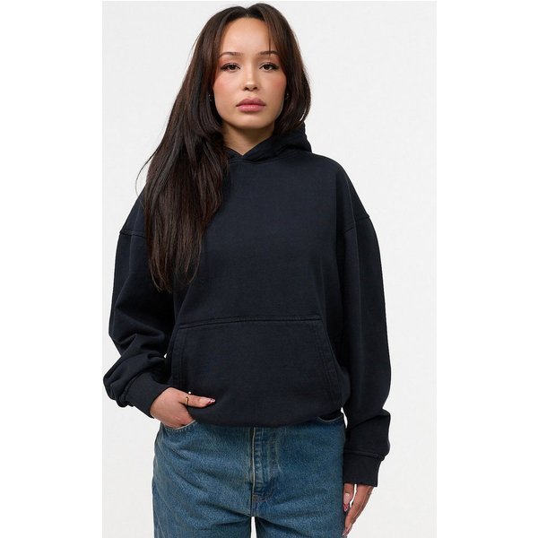DAILY COTTON Hoodie DCOLM Damen Heavy Oversize Blank Kapuzenpullover Sweatshirt Raglan Sweater