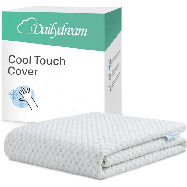 Dailydream, Topper Ersatzbezug Matratzentopper Cool Touch, Kühlende SENSICE-Technologie für ein spürbar kühles Liegegefühl