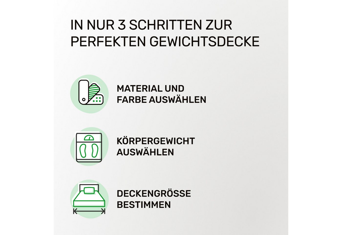Dailydream Gewichtsdecke, beschwerte Therapiedecke für Erwachsene, 135x200 & 155x200 cm, Füllung: ungiftige Glasperlen, in verschiedenen Farben und Gewichten fü – Bild 2 von 5