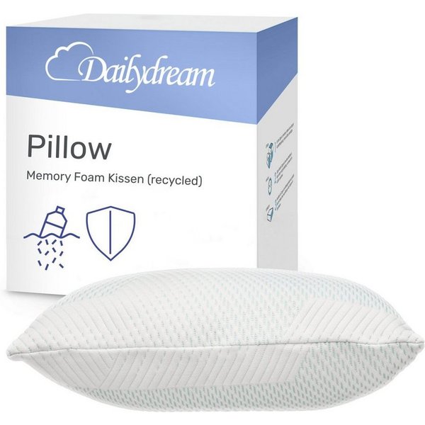 Dailydream Nackenstützkissen, Nackenkissen, Konturkissen, anpassungsfähig, Seitenschläfer, Bauchschläfer, Rückenschläfer, Kissenbezug mit Anti-Virus Funktion