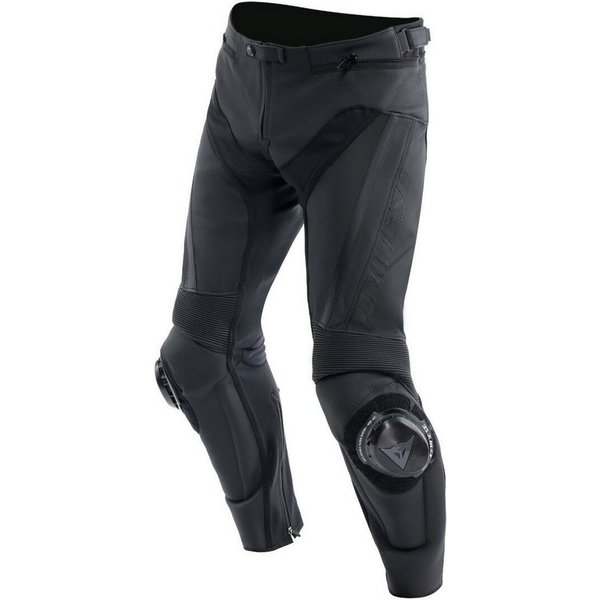 Dainese Motorradhose Delta 4 Motorrad Lederhose Knieprotektoren enthalten,Knieschleifer enthalten