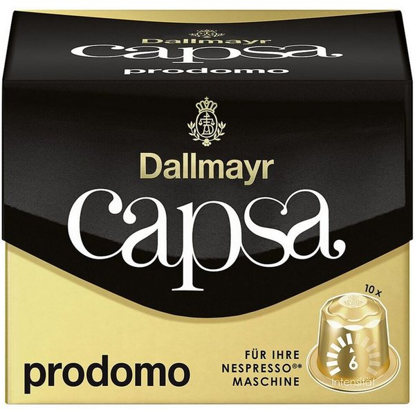 DALLMAYR Kaffee capsa Prodomo, 10 Kapseln