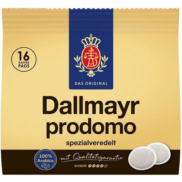 DALLMAYR Kaffee prodomo, 16 Pads