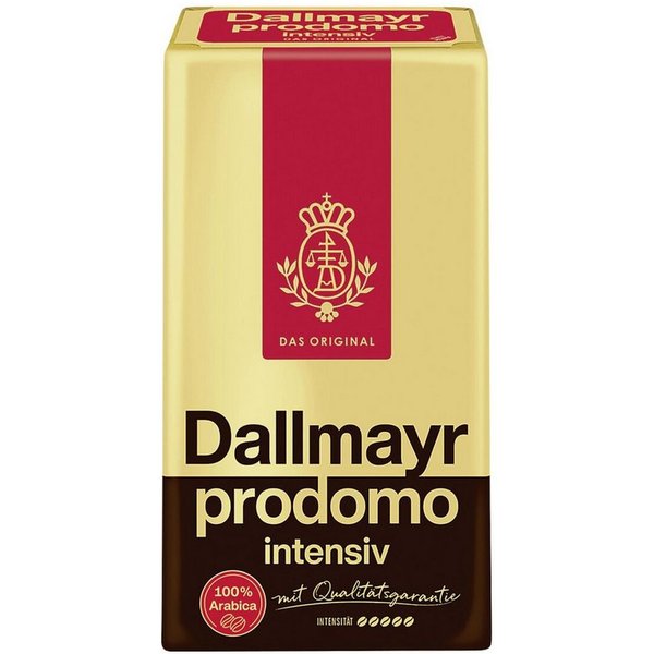 DALLMAYR Kaffee prodomo intensiv, 500 g, gemahlen