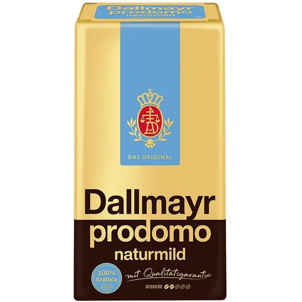 DALLMAYR Kaffee prodomo naturmild, 500 g, gemahlen