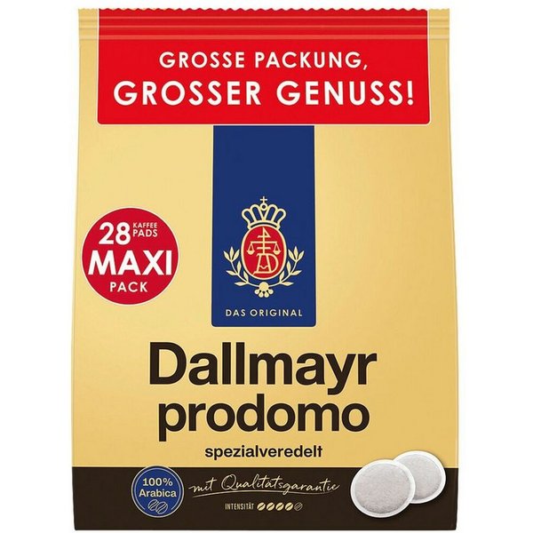 DALLMAYR Kaffee prodomo, 28 Kaffee-Pads