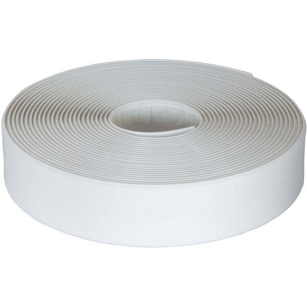 Dalsys Dichtungsband Dichtband selbstklebend wasserdicht, (5 m, 1,1 x 1,1 cm, weiß, 1-St), Kantenschutz selbstklebend, geeignet für Bad, Küche, Fenster