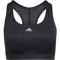 ADIDAS Damen BH adidas Powerreact Training Medium-Support Große Größen, Größe 1X in Schwarz
