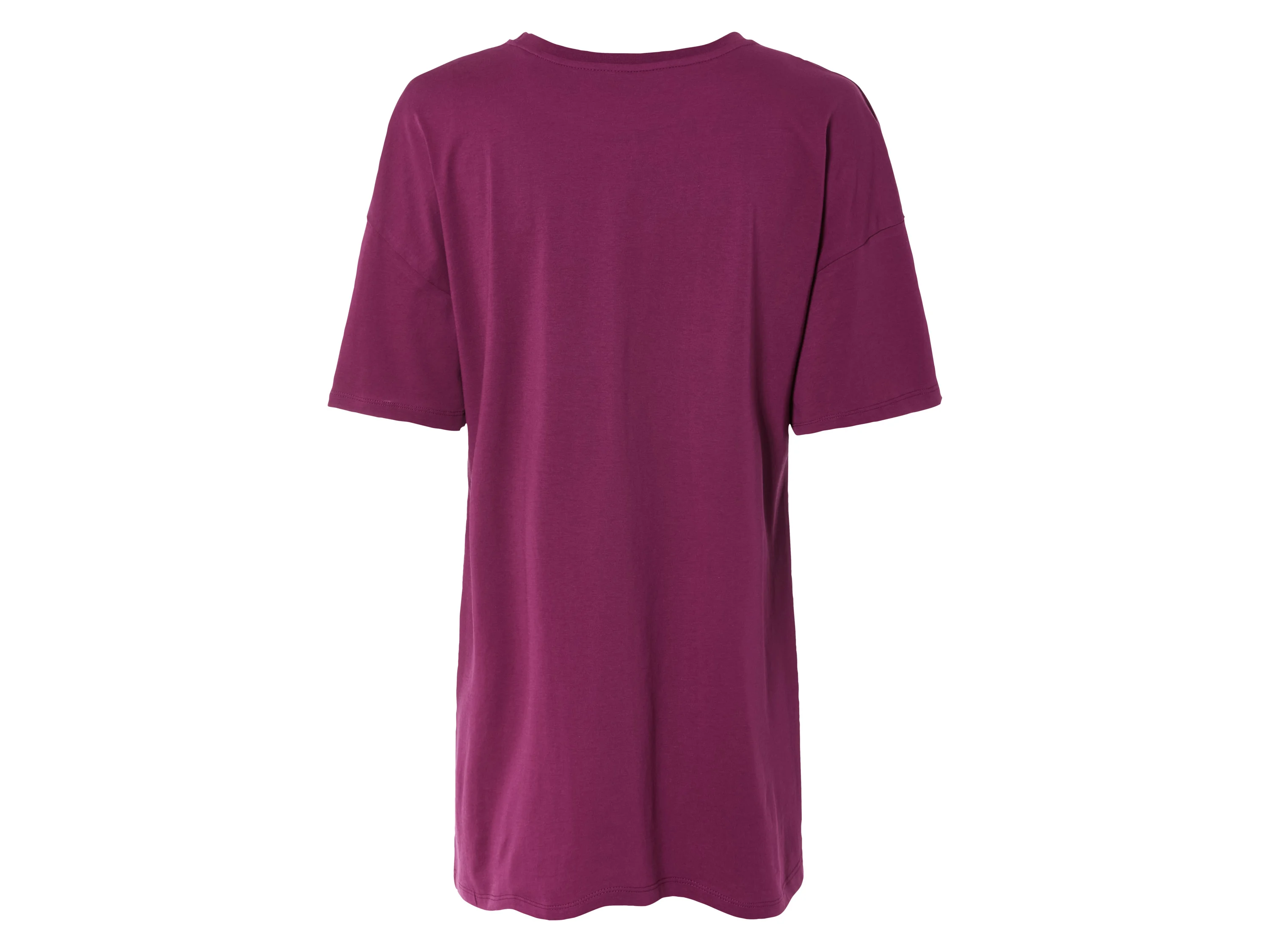 Damen Bigshirt (bordeaux, XS(32/34)) – Bild 3 von 3