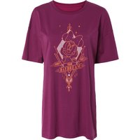 Damen Bigshirt (bordeaux, S(36/38))