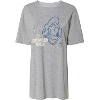 Damen Bigshirt (grau, XS(32/34))