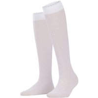 FALKE Damen FALKE Dot KH, Größe 39-42 in Weiß