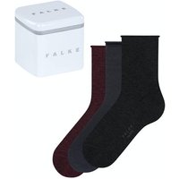 FALKE Damen FALKE Happy Box 3P SO, Größe 35-38 in Bunt