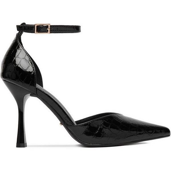 DeeZee Deezee Damen-High Heels Schwarz DeeZee-CEO-LS6049-10 Schwarz High-Heel-Stiefel