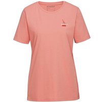 MAMMUT Damen Shirt Mammut Core T-Shirt Snow, Größe M in Orange