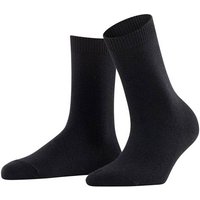 FALKE Damen Socken Da FALKE Cosy Wool SO, Größe 35-38 in Schwarz