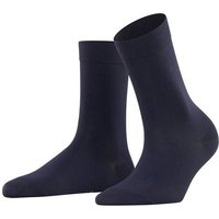 FALKE Damen Socken Da FALKE Cotton Touch SO, Größe 39-42 in Blau
