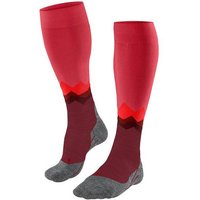 FALKE Damen Socken Da FALKE TK2 Explore Long, Größe 39-40 in Rot