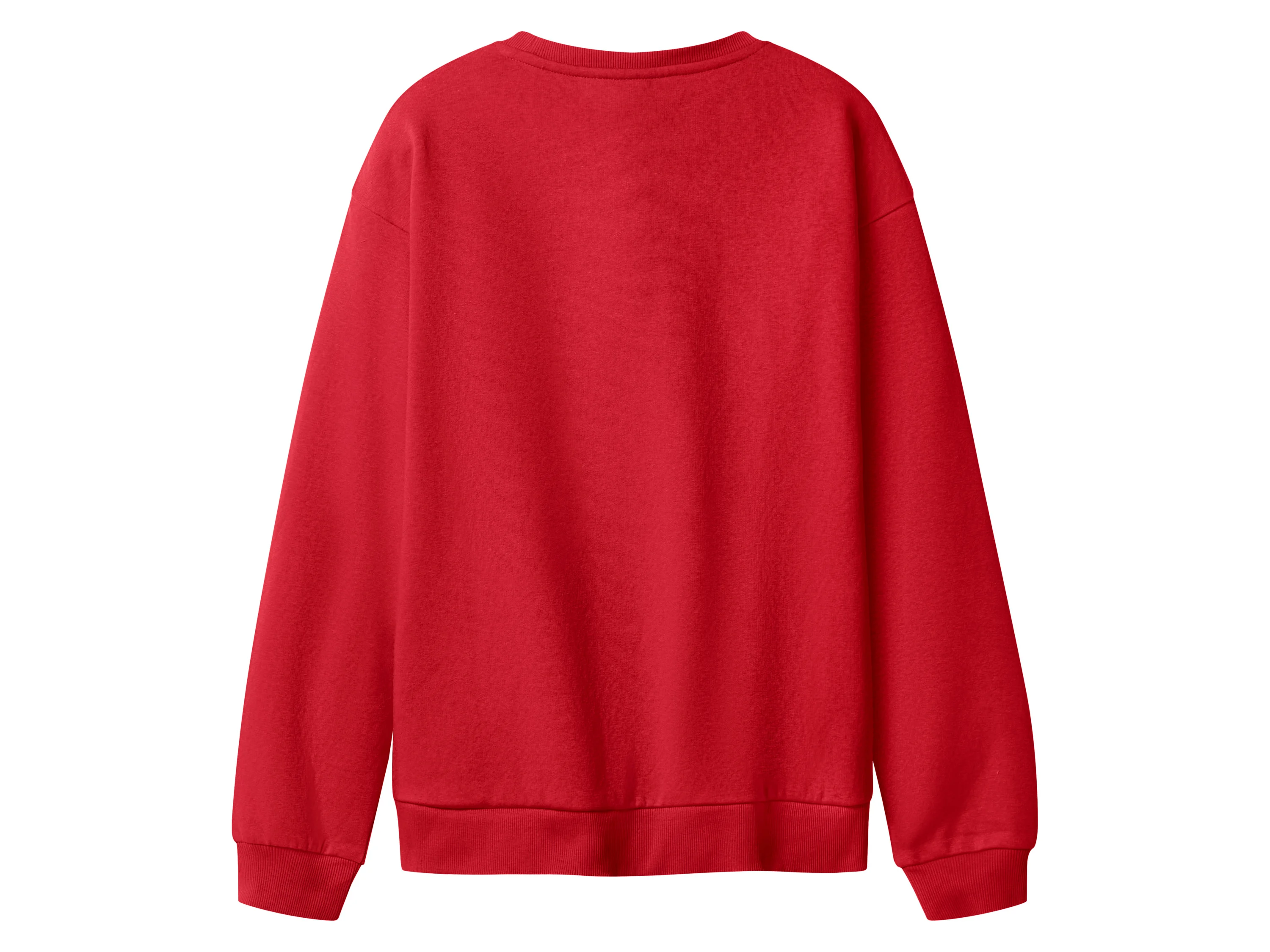 Damen Sweathoodie / Sweatpullover (Rot, M(40/42)) – Bild 3 von 4