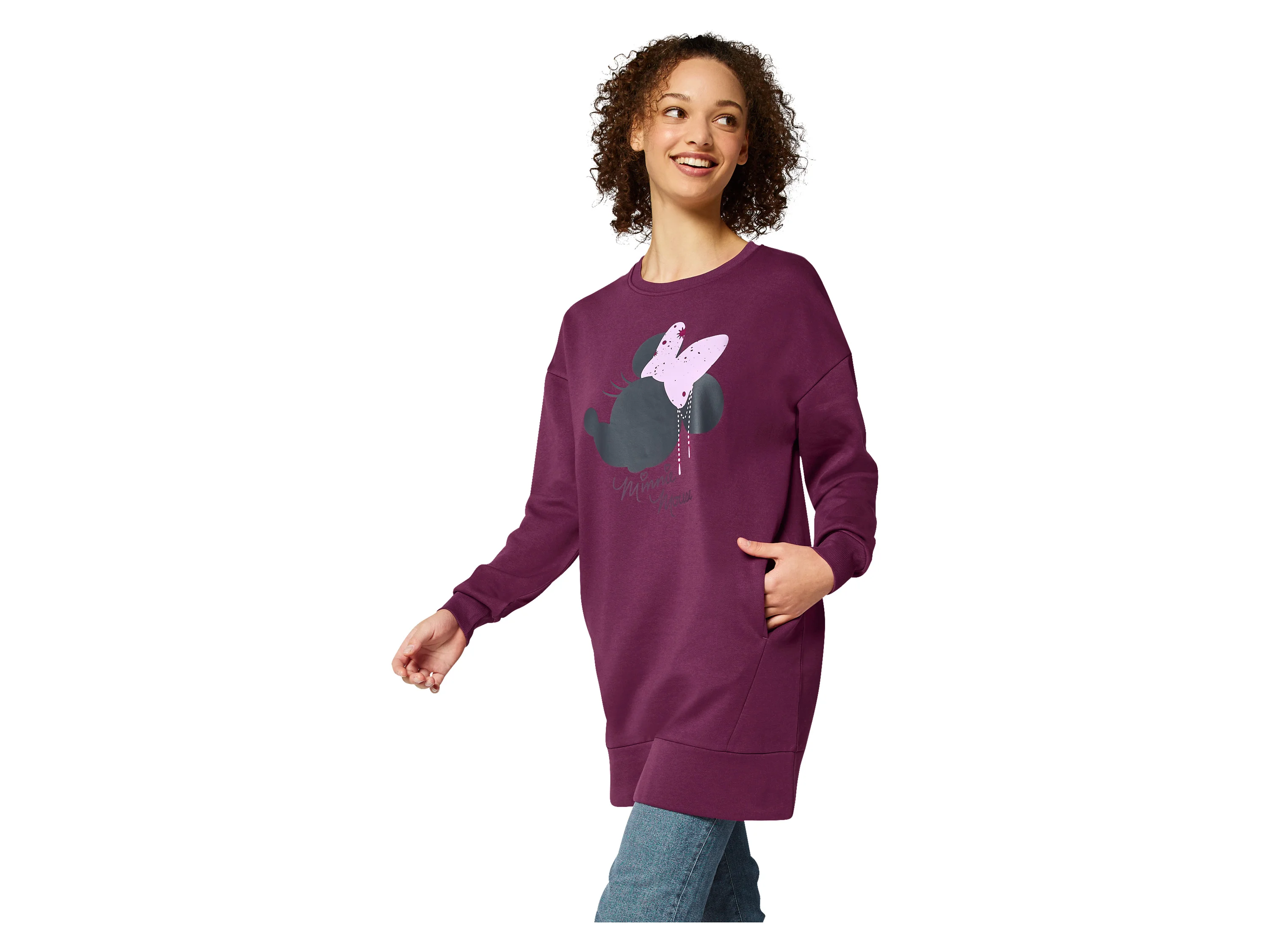 Damen Sweatkleid (MINNIE MAUS, XS (32/34)) – Bild 2 von 3