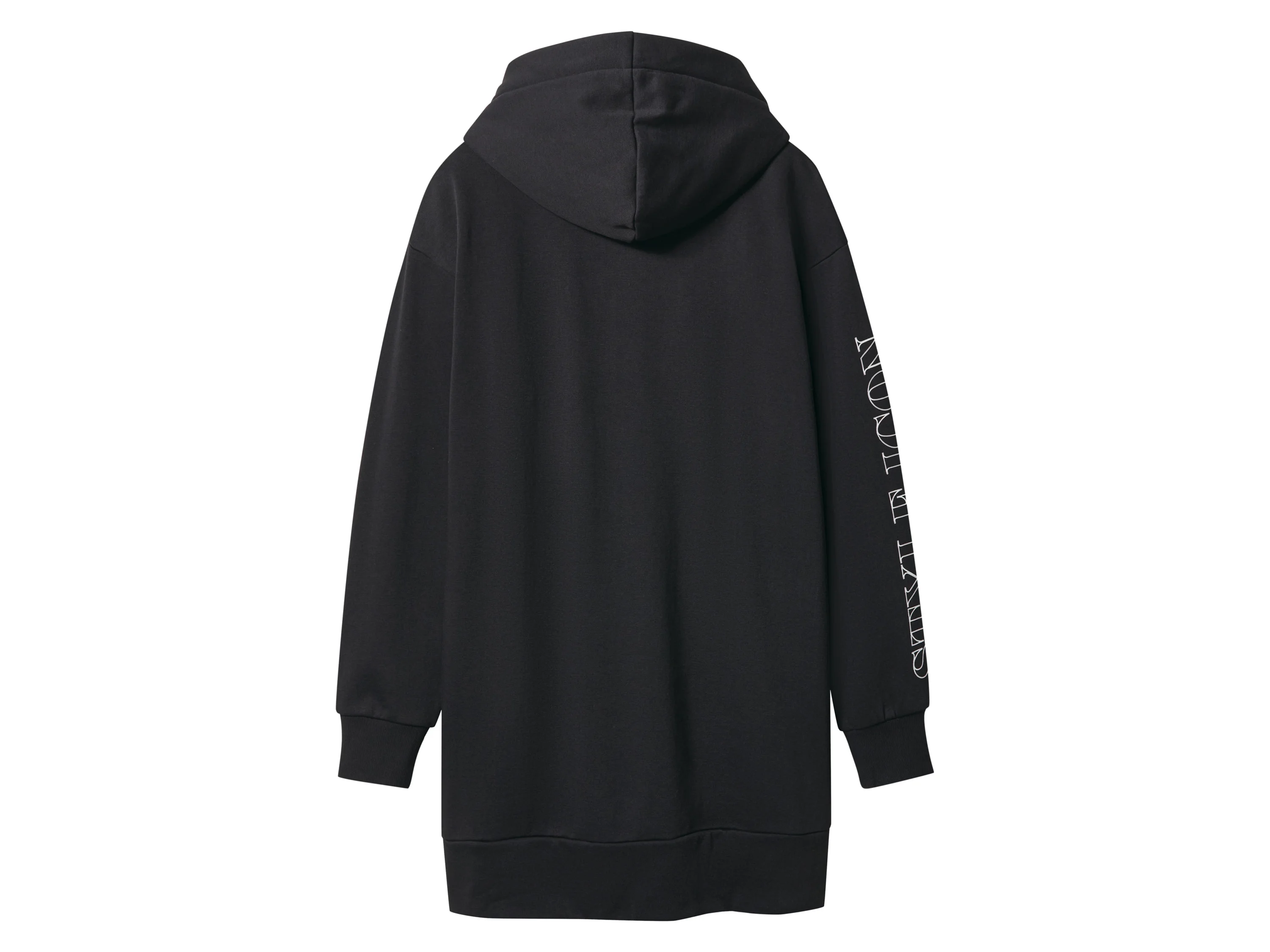 Damen Sweatkleid (Schwarz, XS(32/34)) – Bild 3 von 4