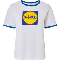 Damen T-Shirt Lidl (Weiß, XS(32/34))
