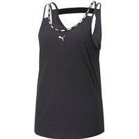 PUMA Damen Top Puma Strong Tri-Blend Tank, Größe XS in Schwarz