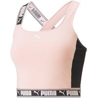 PUMA Damen Top Train Puma Strong Fashion, Größe L in Pink